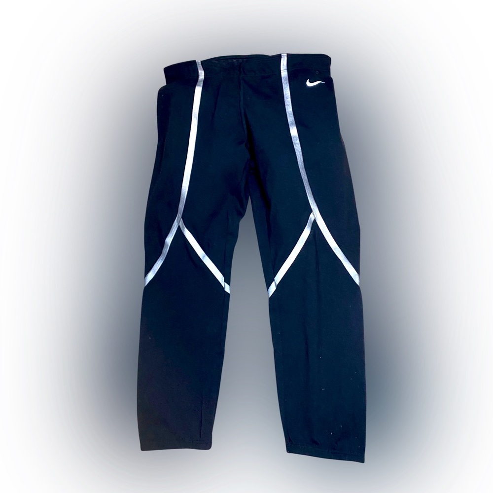Women Actiwear Gym/Bicycle Sport 3/4 Reflective Leggings